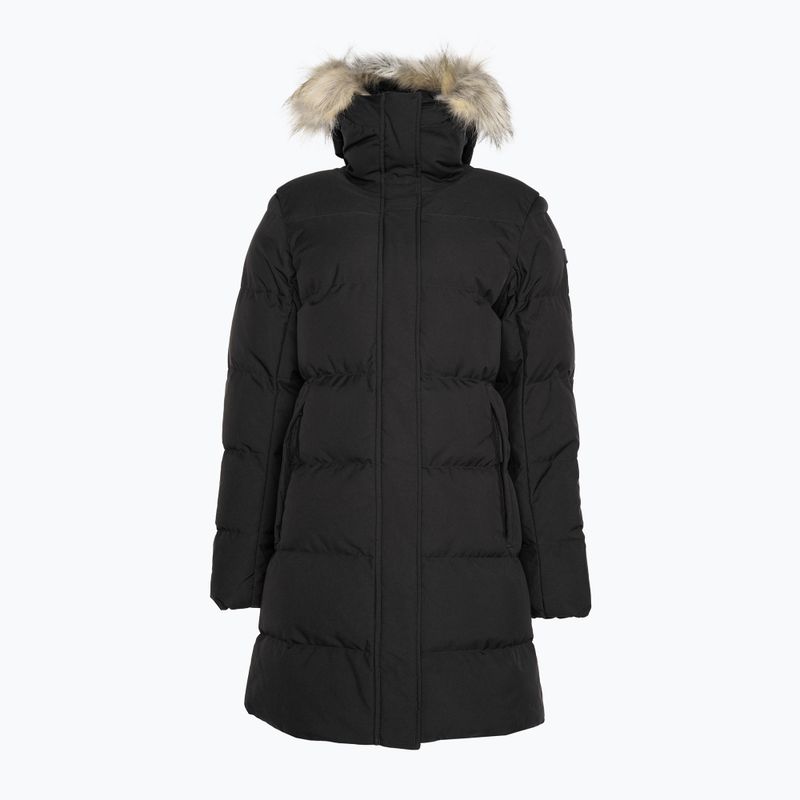 Moterų Blossom Puffy Parka juoda