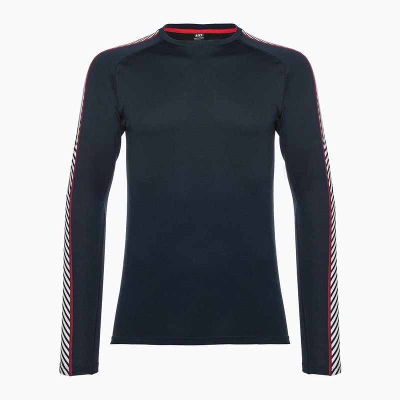 Vyriški termoaktyvūs marškinėliai Helly Hansen Lifa Active Stripe Crew navy 5