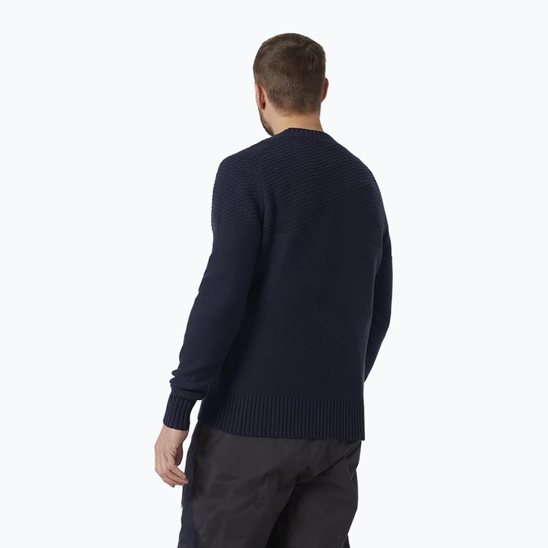 Helly Hansen vyriškas buriavimo džemperis Arctic Ocean Knit tamsiai mėlynas 34186_597 2