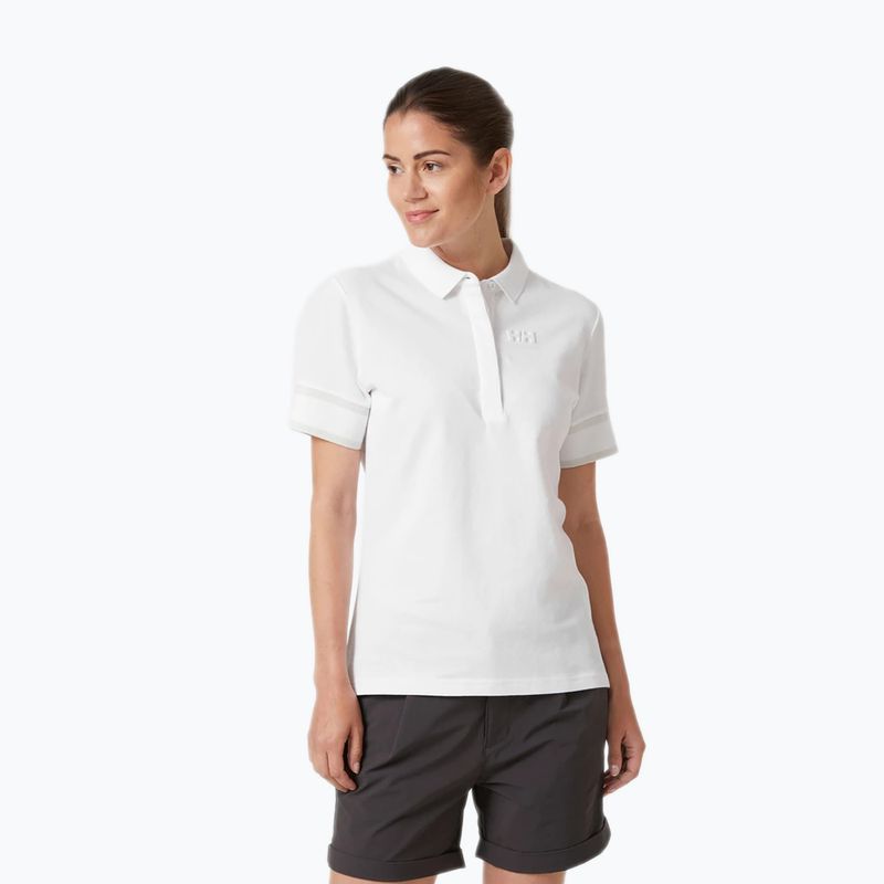 Helly Hansen moteriški buriavimo polo marškinėliai Thalia Pique Polo white 30349_002