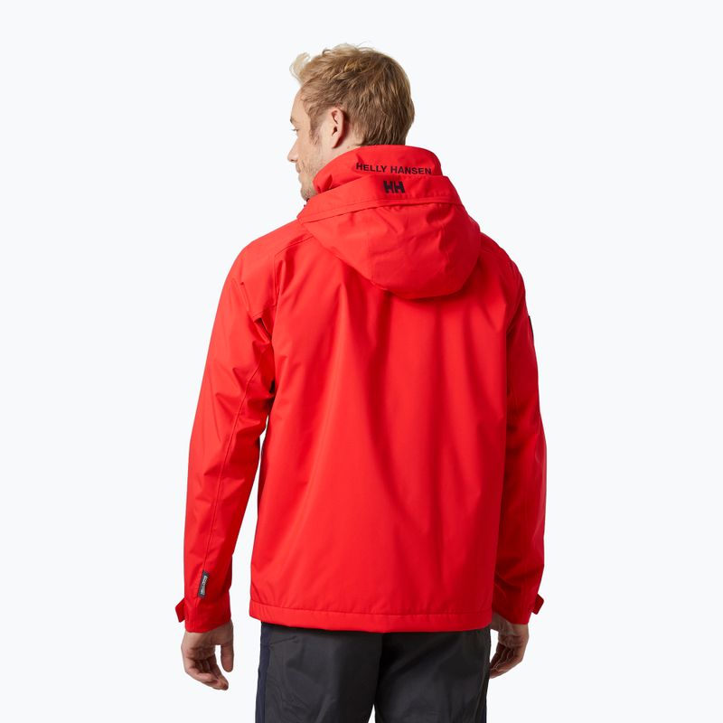 Vyriška buriavimo striukė Helly Hansen Hp Racing Lifaloft Hooded alert red 2