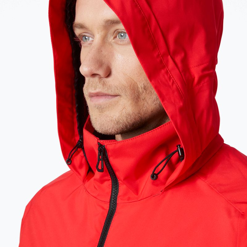 Vyriška buriavimo striukė Helly Hansen Hp Racing Lifaloft Hooded alert red 3