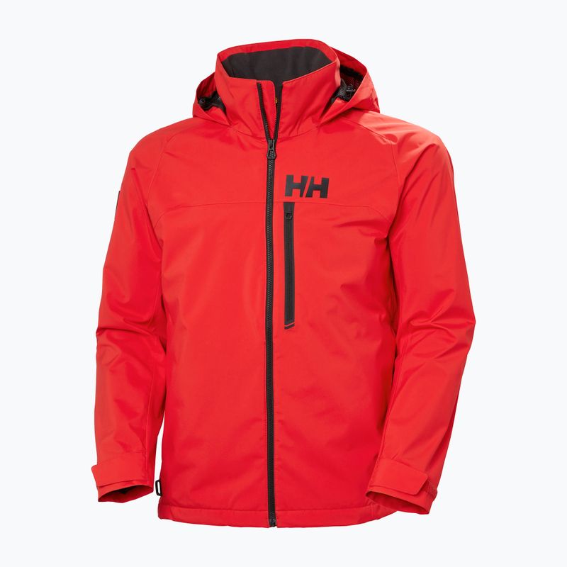 Vyriška buriavimo striukė Helly Hansen Hp Racing Lifaloft Hooded alert red 6