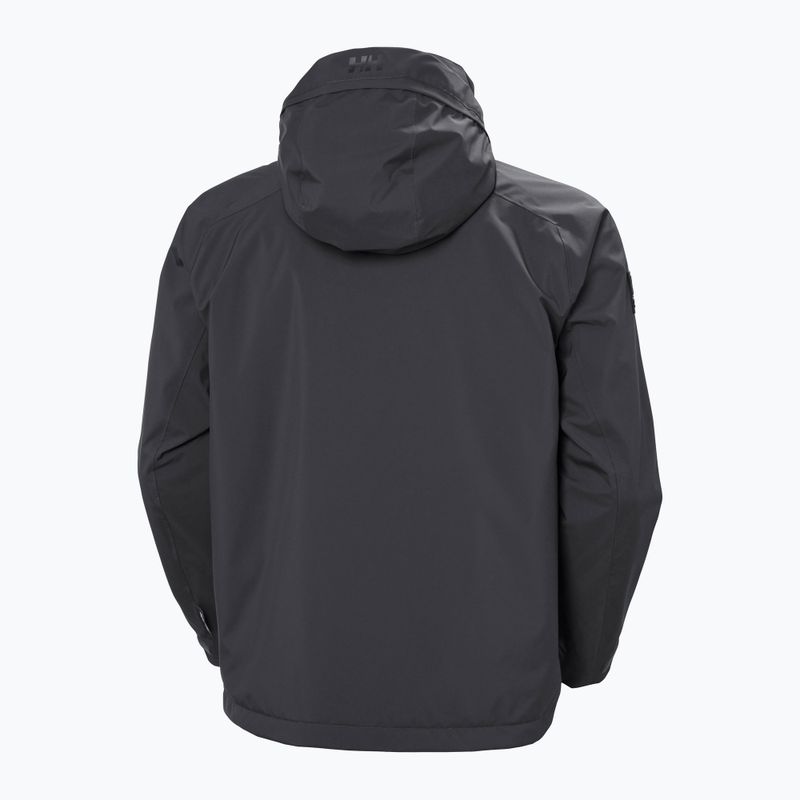 Vyriška buriavimo striukė Helly Hansen Hp Racing Lifaloft Hooded ebony 7