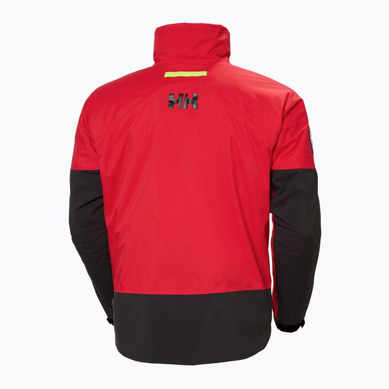 "Helly Hansen Aegir H2Flow Midlayer" buriavimo striukė įspėjamoji raudona 7