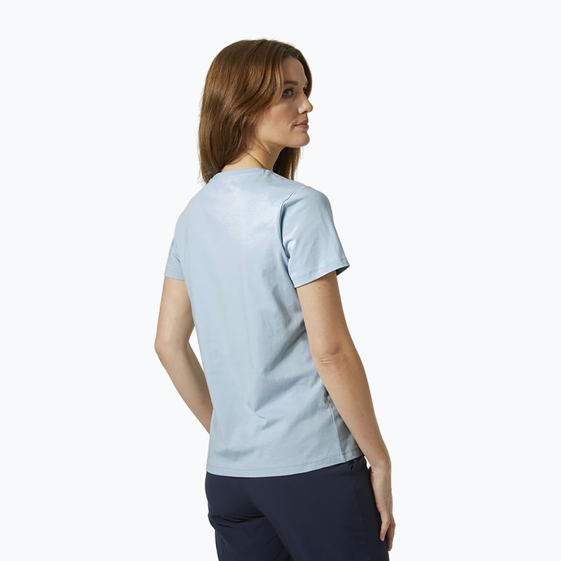 Moteriški trekingo marškinėliai Helly Hansen HH Logo blue 34112_582 2