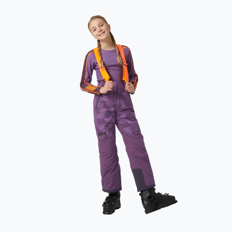 Helly Hansen No Limits 2.0 vaikiškos slidinėjimo kelnės violetinės 41729_670 7