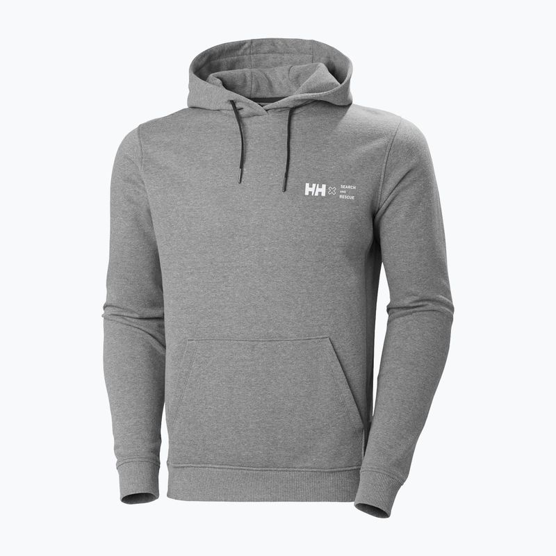 Helly Hansen vyriškas džemperis F2F Organic Cotton pilkos spalvos 62934_855
