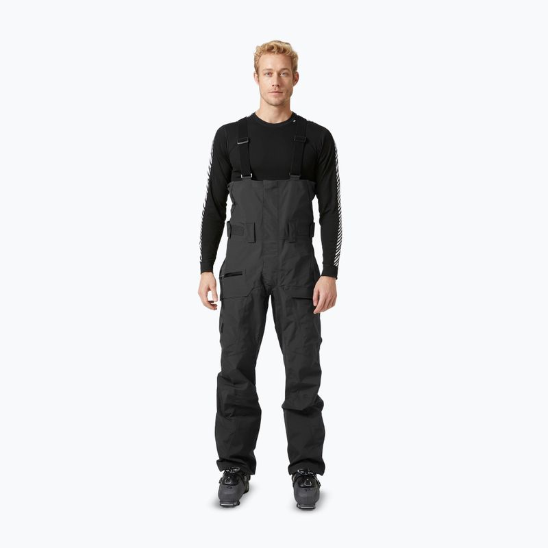 Vyriškos slidinėjimo kelnės Helly Hansen Sogn Bib Shell black
