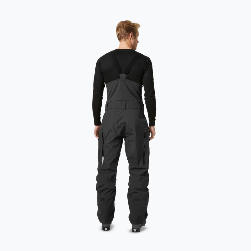 Vyriškos slidinėjimo kelnės Helly Hansen Sogn Bib Shell black 2