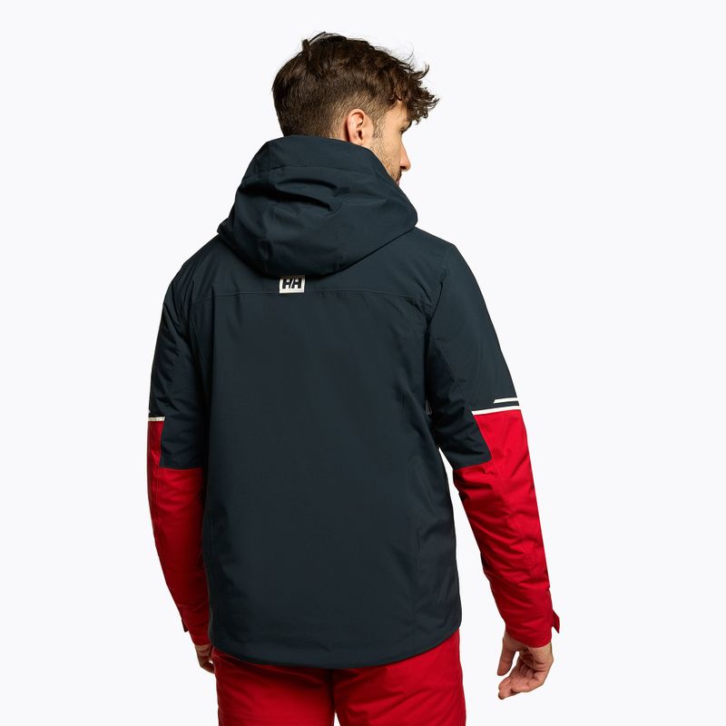 Helly Hansen vyriška slidinėjimo striukė Carv Lifaloft tamsiai mėlyna ir raudona 65777_597 3