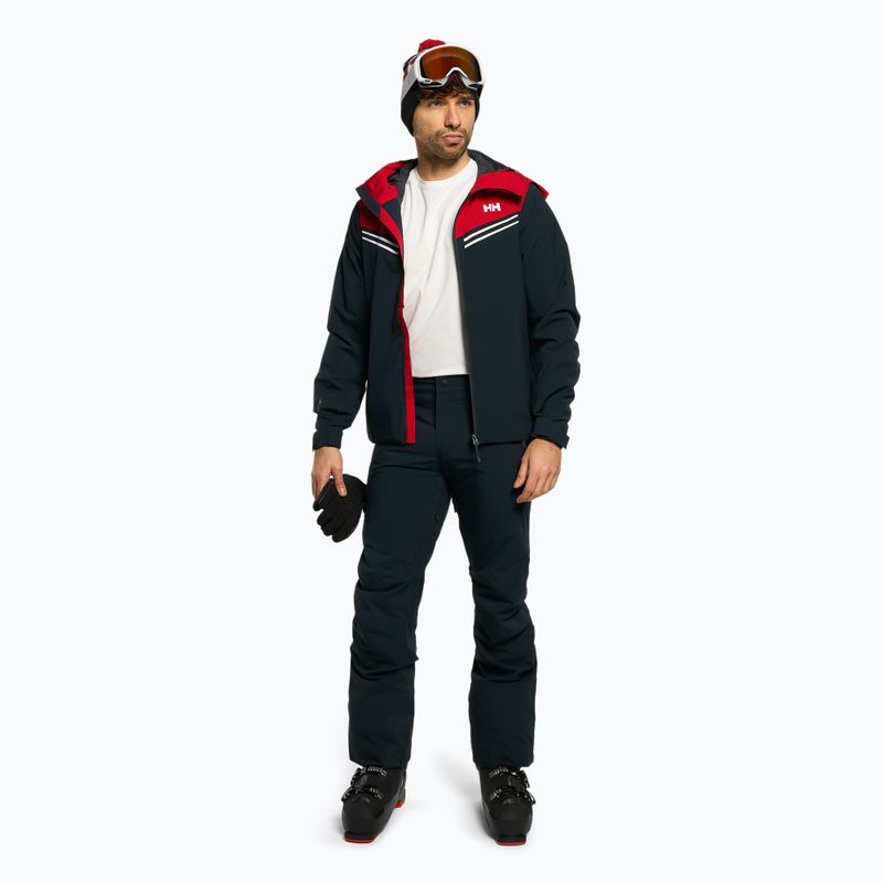 Vyriška slidinėjimo striukė Helly Hansen Alpine Insulated tamsiai mėlyna ir raudona 65874_597 2