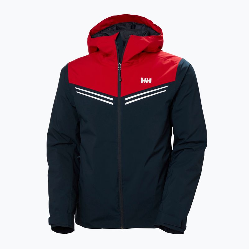 Vyriška slidinėjimo striukė Helly Hansen Alpine Insulated tamsiai mėlyna ir raudona 65874_597 6