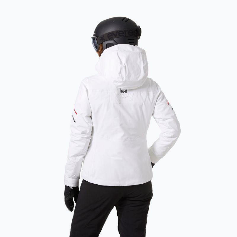 Moteriška slidinėjimo striukė Helly Hansen Alphelia Infinity balta 2