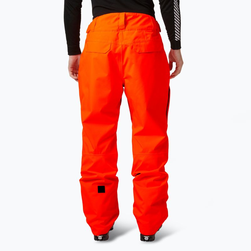 Vaikiškos slidinėjimo kelnės Helly Hansen Sogn Cargo neon orange 2