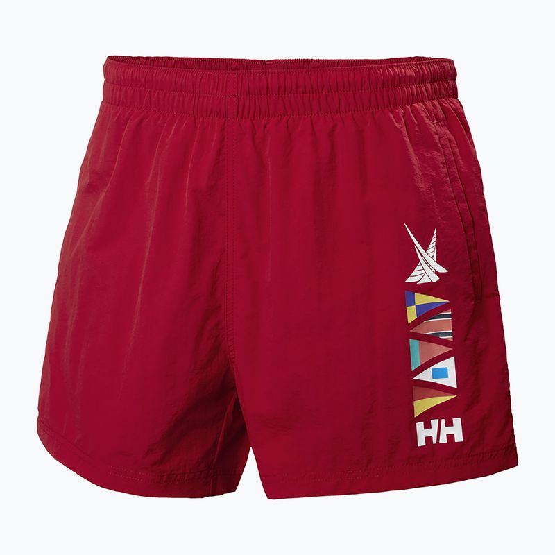 Helly Hansen vyriški maudymosi šortai Cascais Trunk raudoni 34031_163