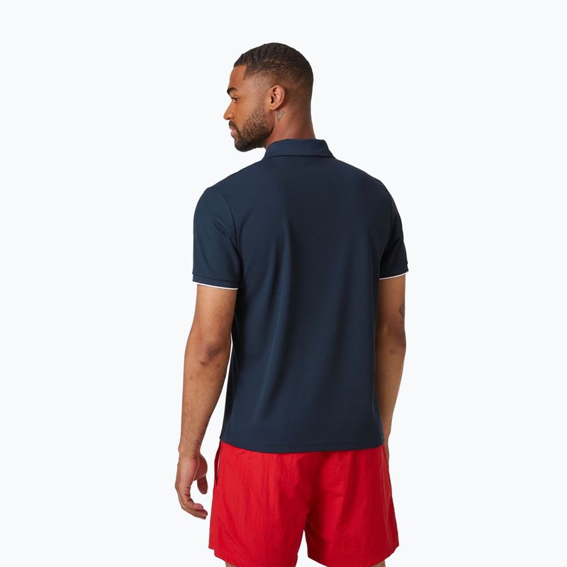 Helly Hansen vyriški buriavimo polo marškinėliai Ocean Polo navy blue 34207_598 2