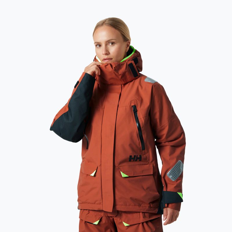 Moteriška buriavimo striukė Helly Hansen Skagen Offshore terracotta