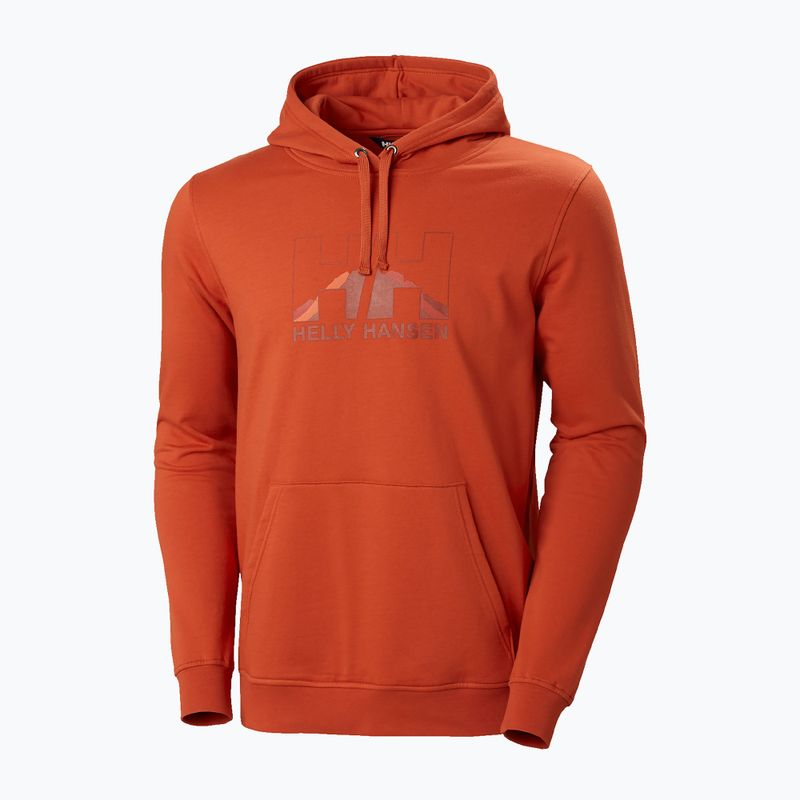 Vyriškas džemperis Helly Hansen Nord Graphic Pull Over Hoodie Red 62975_308 5