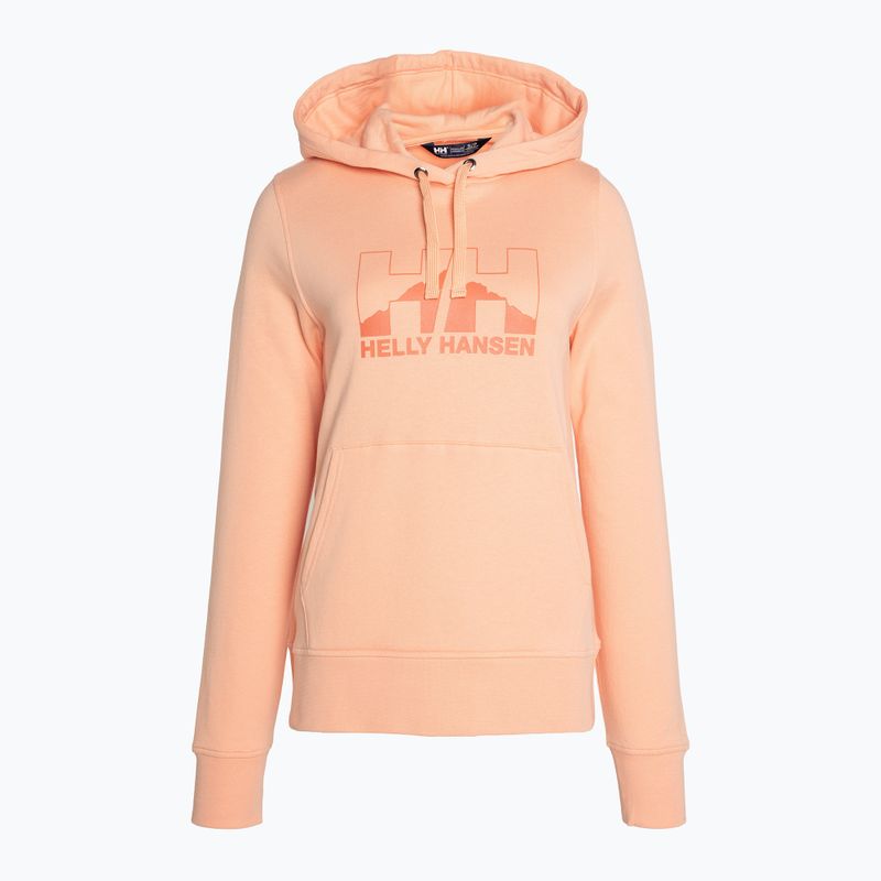 Moteriški džemperiai Helly Hansen Nord Graphic Pullover Hoodie orange 62981_058 5