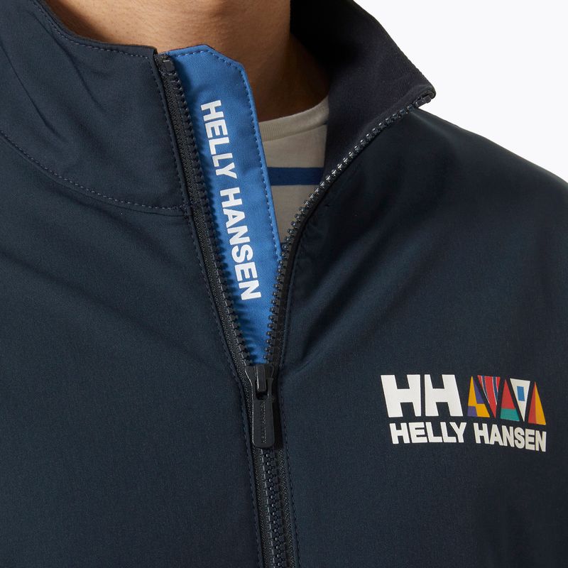 Vyriška buriavimo striukė Helly Hansen Newport Softshell azurite 3