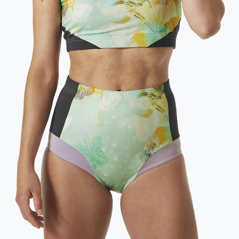 Maudymosi kostiumėlio apačia Helly Hansen Waterwear High Waist Bikini jade esra 3