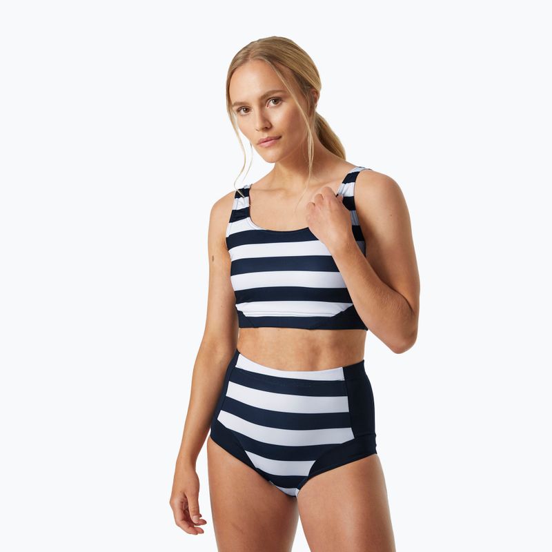 Maudymosi kostiumėlio viršus Helly Hansen HP Bikini Top navy stripe 3