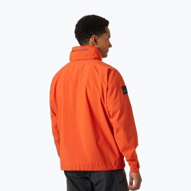 Vyriška buriavimo striukė Helly Hansen HP Racing Hooded patrol orange 2