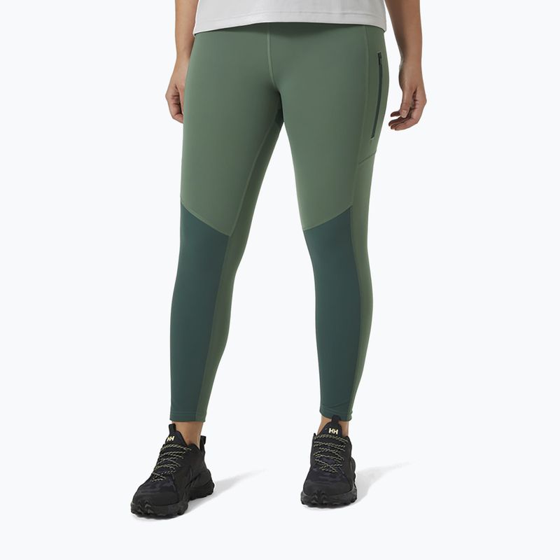 Helly Hansen moteriškos pėdkelnės Blaze 7/8 Tights green 63182_476