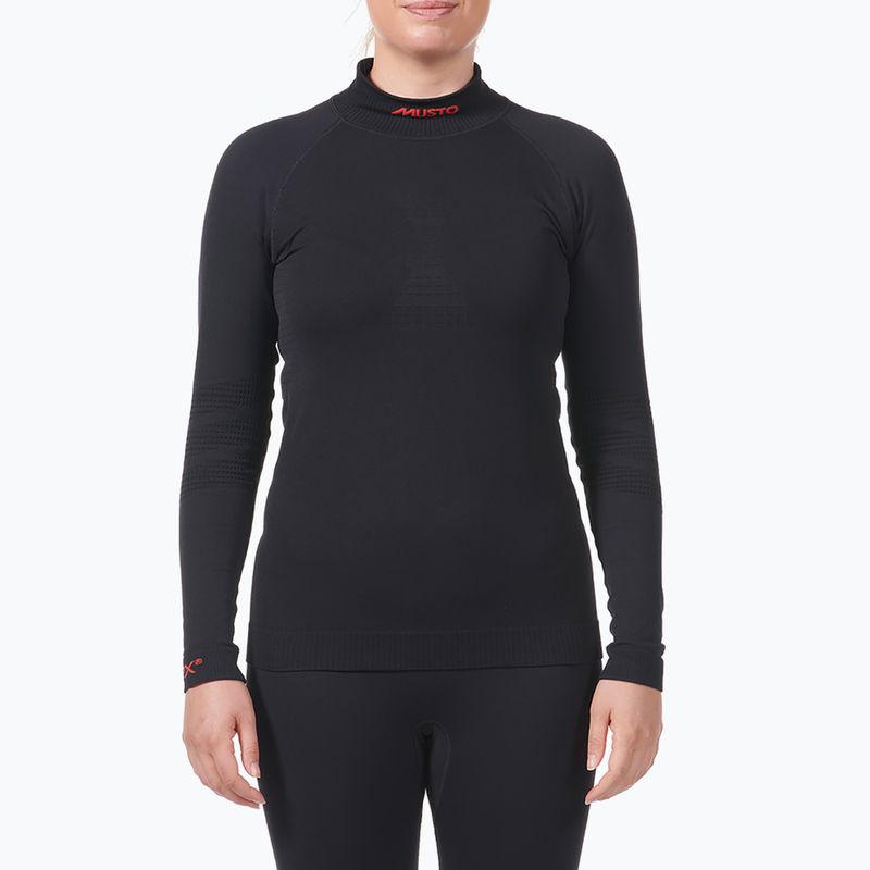 Moteriški ilgomis rankovėmis marškinėliai Musto MPX Active Baselayer black 3