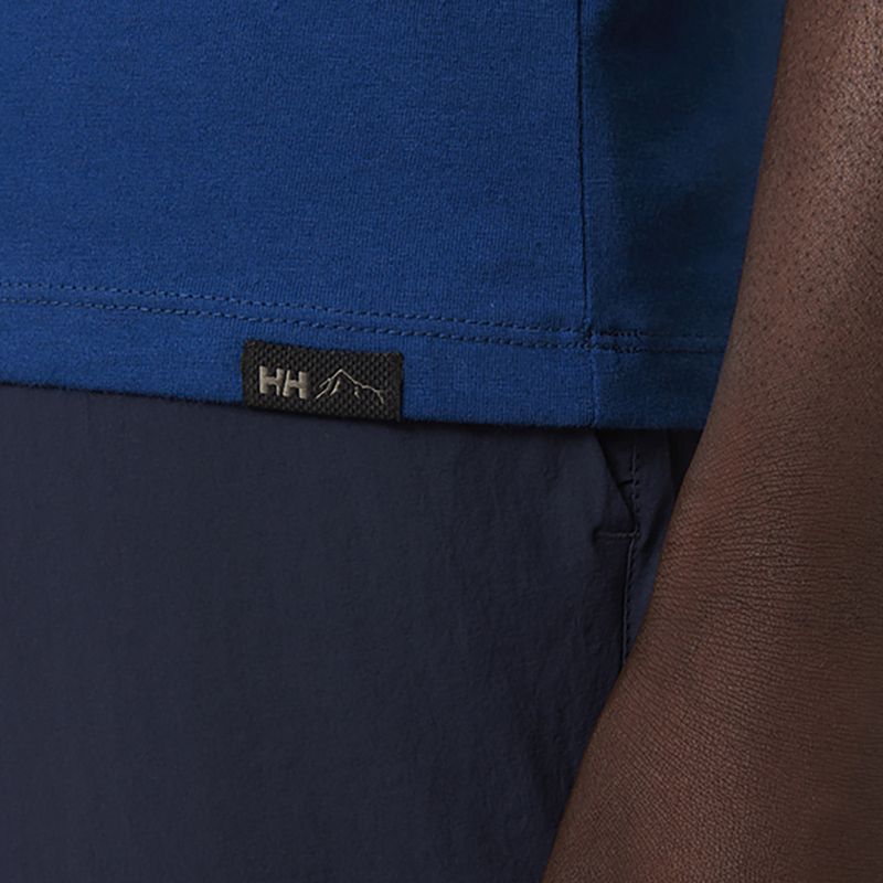 Helly Hansen vyriški trekingo marškinėliai F2F Organic Cotton 2.0 blue 63340_606 4