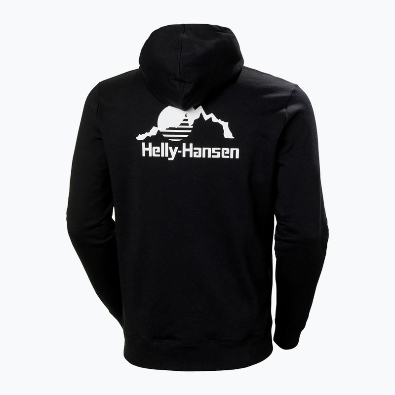 Vyriškas džemperis Helly Hansen Yu Hoodie 2.0 black 2
