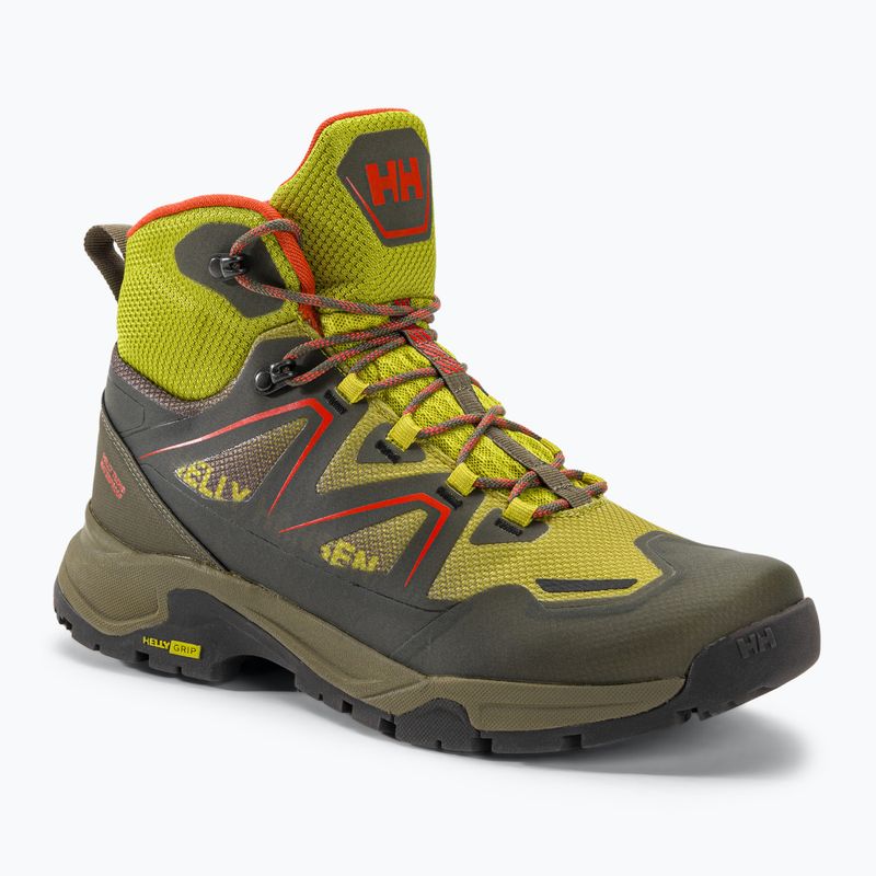 "Helly Hansen Cascade Mid HT" vyriški trekingo batai neon moss/utility green