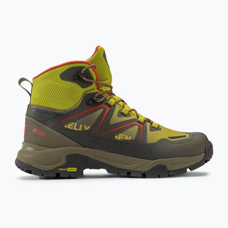 "Helly Hansen Cascade Mid HT" vyriški trekingo batai neon moss/utility green 2