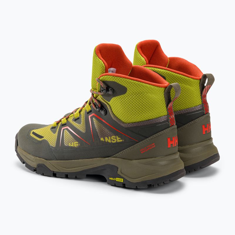 "Helly Hansen Cascade Mid HT" vyriški trekingo batai neon moss/utility green 4