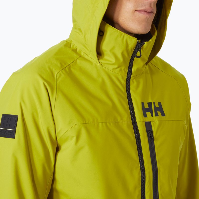 Vyriška buriavimo striukė Helly Hansen Hp Racing Lifaloft Hooded bright moss 3