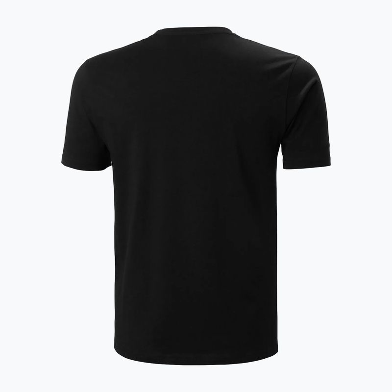 Vyriški marškinėliai Helly Hansen HH Logo black 5