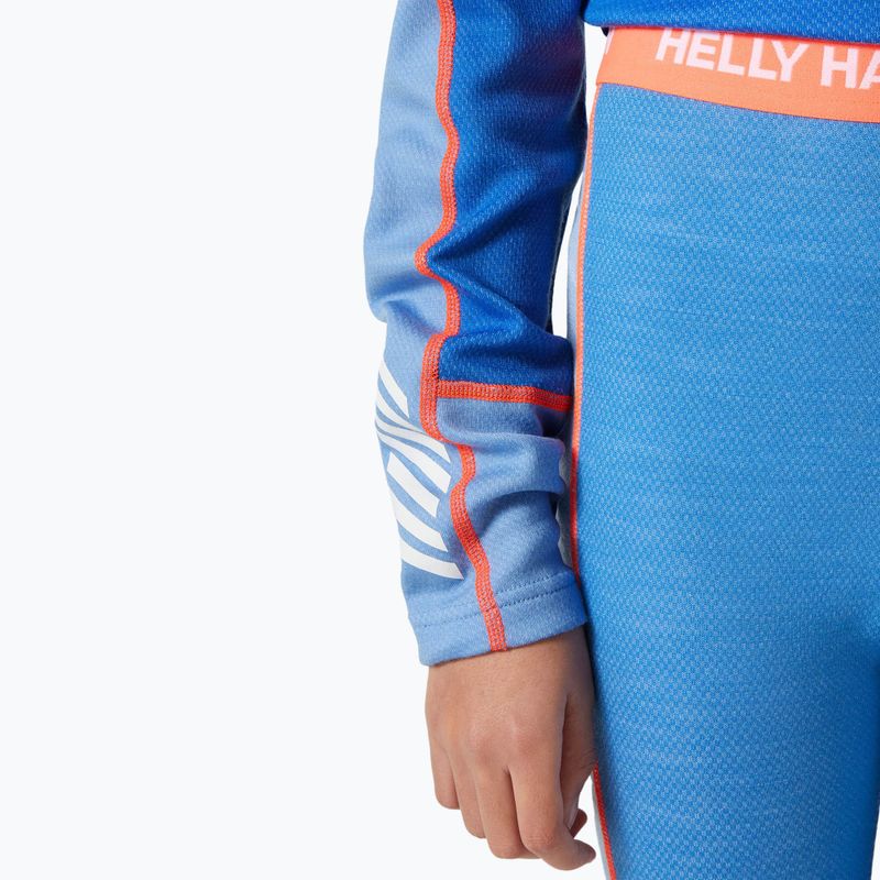 "Helly Hansen JR Lifa Merino Midweight ultra blue" vaikiškų šiltų apatinių drabužių rinkinys 4