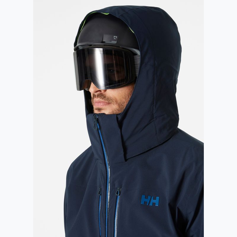 Vyriška slidinėjimo striukė Helly Hansen Alpha Lifaloft navy 3