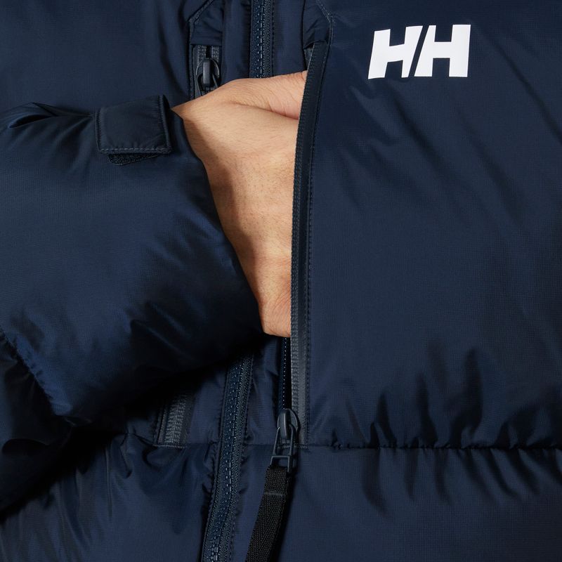 Vyriška "Helly Hansen Park Puff Parka" tamsiai mėlyna pūkinė striukė 4