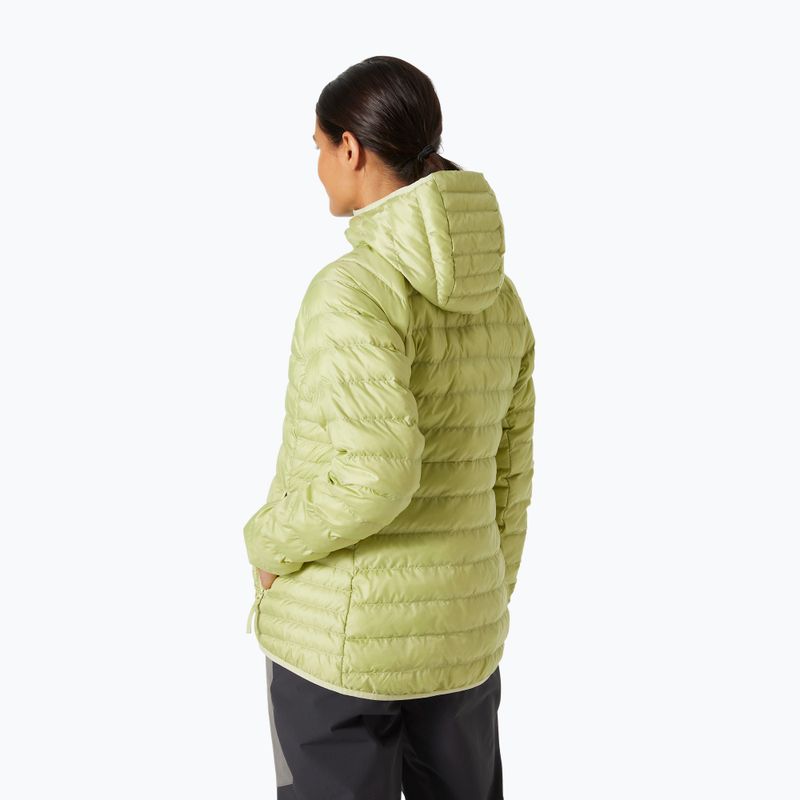 Helly Hansen Banff Hooded Insulator moteriška pūkinė striukė su gobtuvu ledinė matcha 2