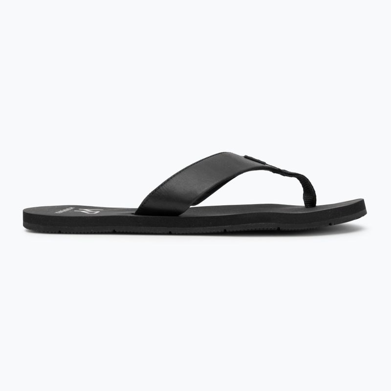Vyriškos šlepetės per pirštą Helly Hansen Seasand 2 Leather Sandals black / fallen rock 2