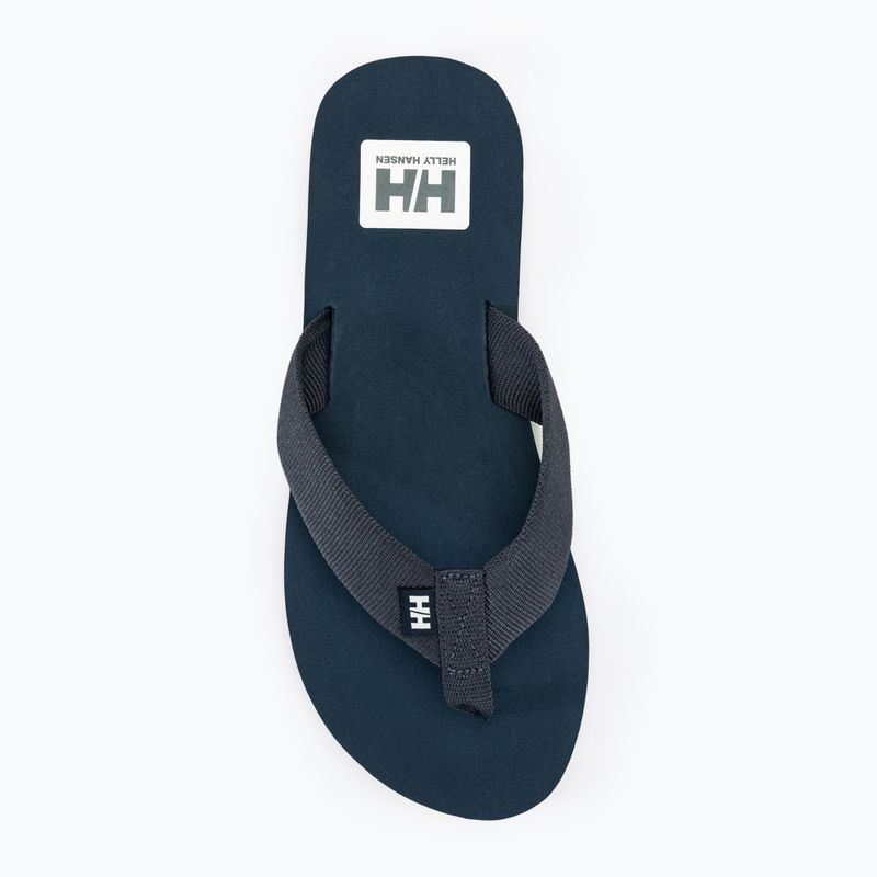 Vyriškos šlepetės per pirštą Helly Hansen Logo Sandals 2 navy/off white 5