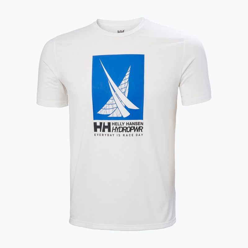 Vyriški marškinėliai Helly Hansen HP Race Graphic White 5