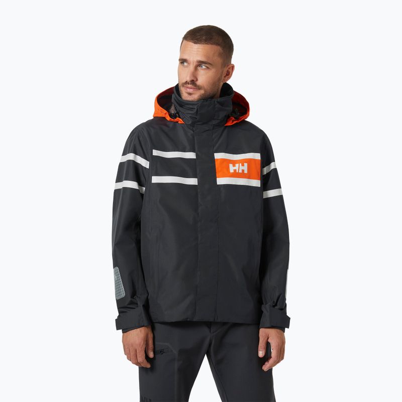 Vyriška buriavimo striukė Helly Hansen Salt Inshore ebony