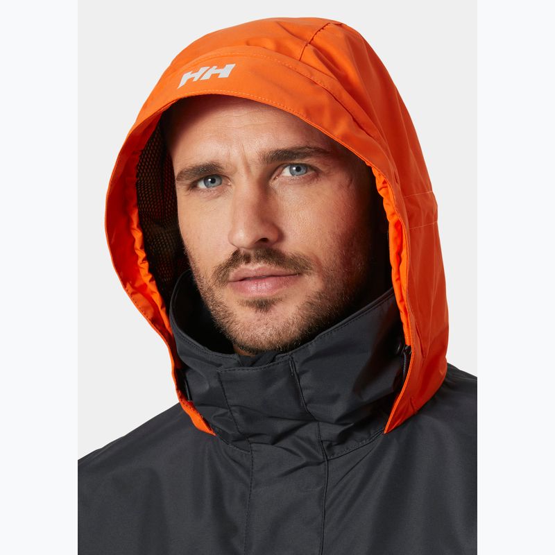 Vyriška buriavimo striukė Helly Hansen Salt Inshore ebony 3