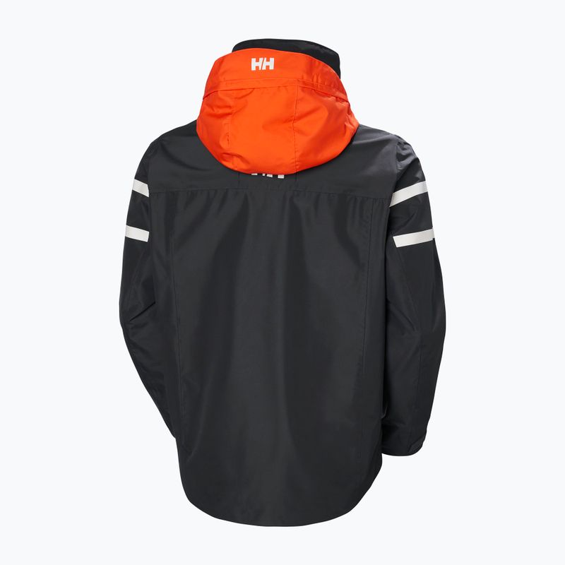 Vyriška buriavimo striukė Helly Hansen Salt Inshore ebony 9