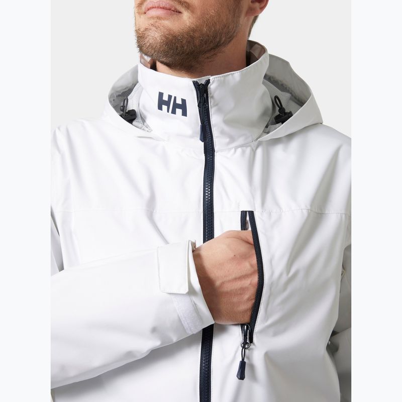 Vyriška buriavimo striukė Helly Hansen Crew Hooded 2.0 white 3