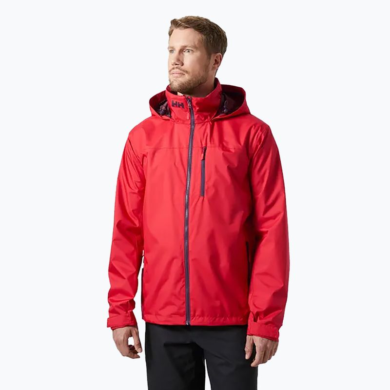 Vyriška buriavimo striukė Helly Hansen Crew Hooded 2.0 red