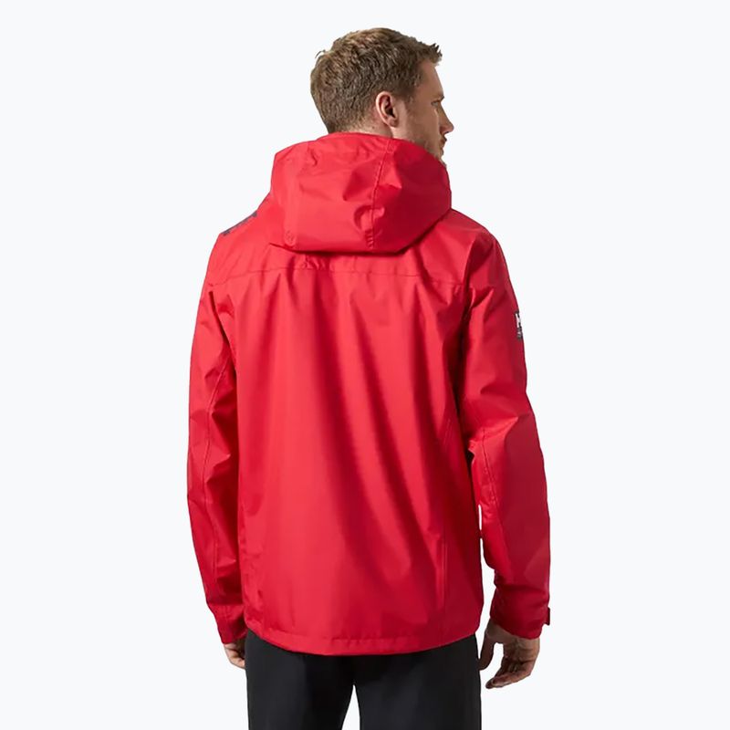 Vyriška buriavimo striukė Helly Hansen Crew Hooded 2.0 red 2